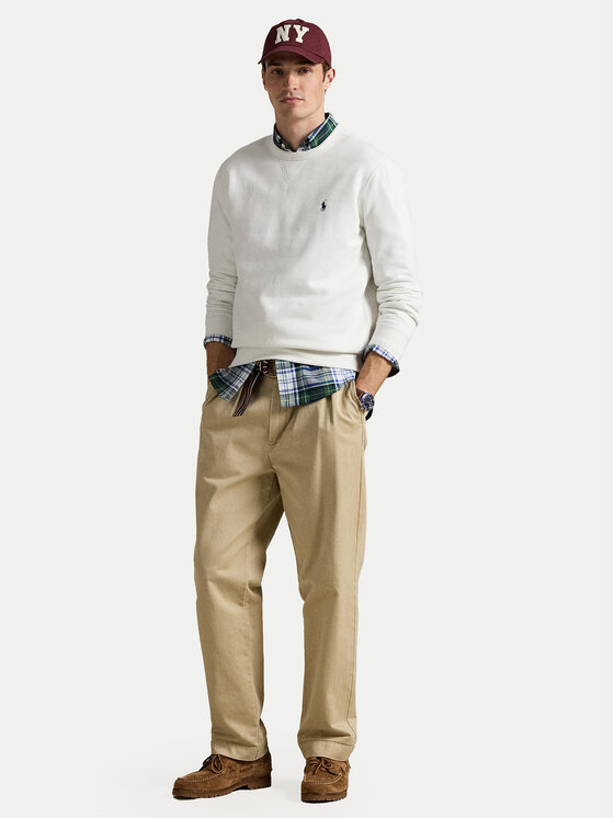 Polo Ralph Lauren Polo Ralph Lauren Μπλούζα Lsl 710766772009 Λευκό Regular Fit