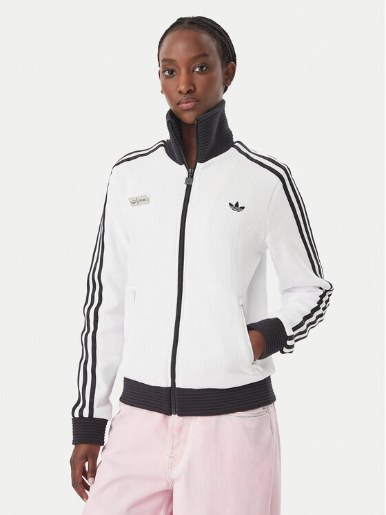 adidas adidas Bluza Adidas x Jennie Fan OG LD4966 Biały Regular Fit