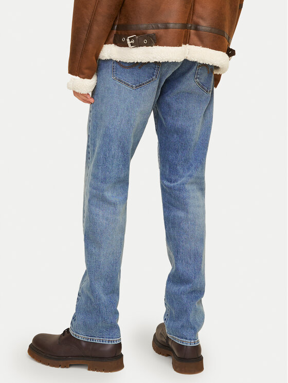 Jack & Jones Jack & Jones Farmer Chris 12259166 Kék Relaxed Fit