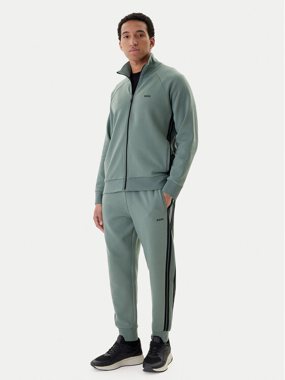 BOSS BOSS Melegítő 50543886 Zöld Regular Fit