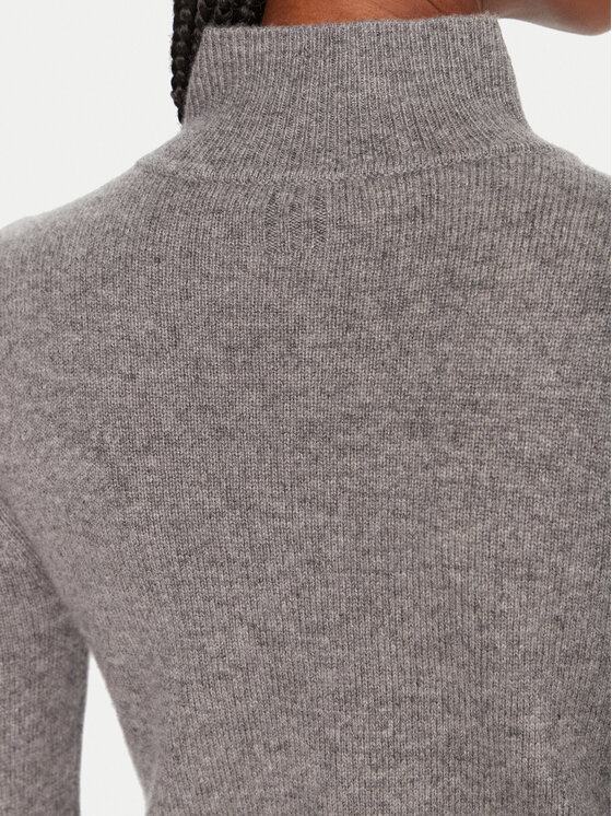 Marella Marella Rollkragenpullover Fibra 2523366254 Grau Regular Fit