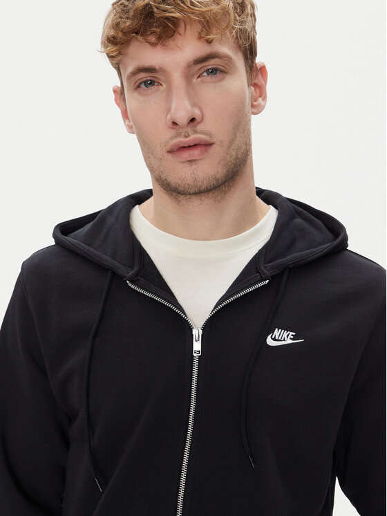 Nike Nike Pulóver Club FN3884 Fekete Regular Fit