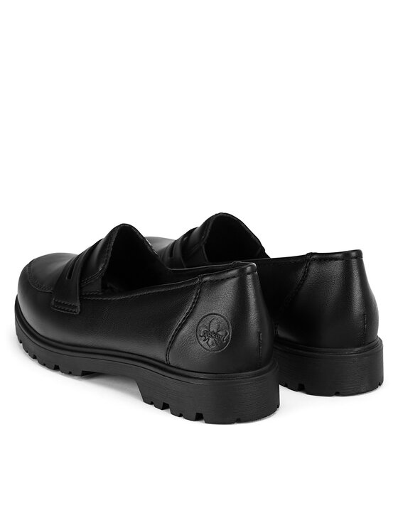 Rieker Rieker Mocasini 45560-02 Negru