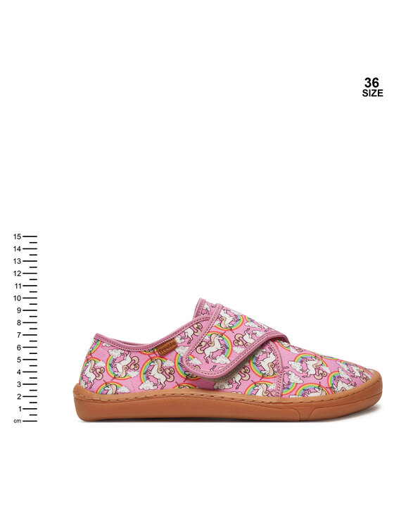 Froddo Froddo Papuče Barefoot Slippers G1700408-4 D Ružičasta