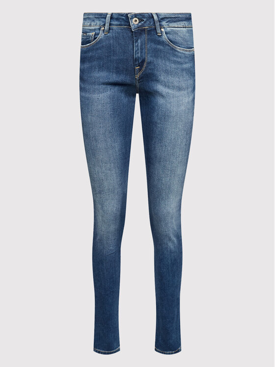 Pepe Jeans Pepe Jeans Jeansy Soho PL204174 Modrá Skinny Fit