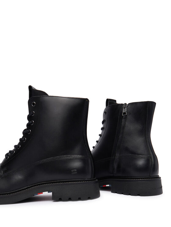 Tommy Hilfiger Tommy Hilfiger Cizme Comfort Lwt FM0FM05593 Negru