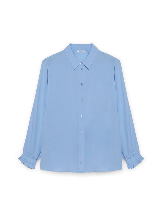 Fiorella Rubino Fiorella Rubino Camicia 5037T001263N004 Turchese Regular Fit