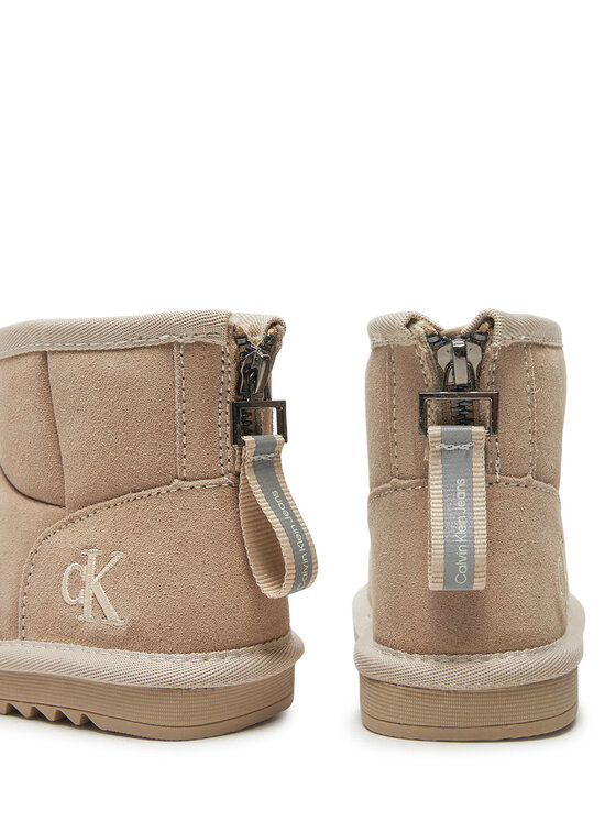 Calvin Klein Jeans Calvin Klein Jeans Μπότες Χιονιού Fur Boot V3A5-81036-0187 M Μπεζ