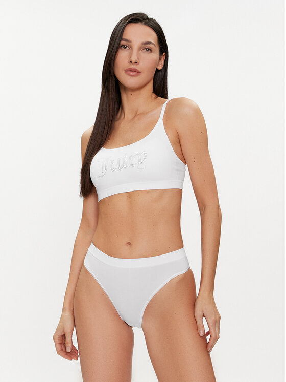 Juicy Couture Juicy Couture Súprava spodnej bielizne JCLU2320 Biela