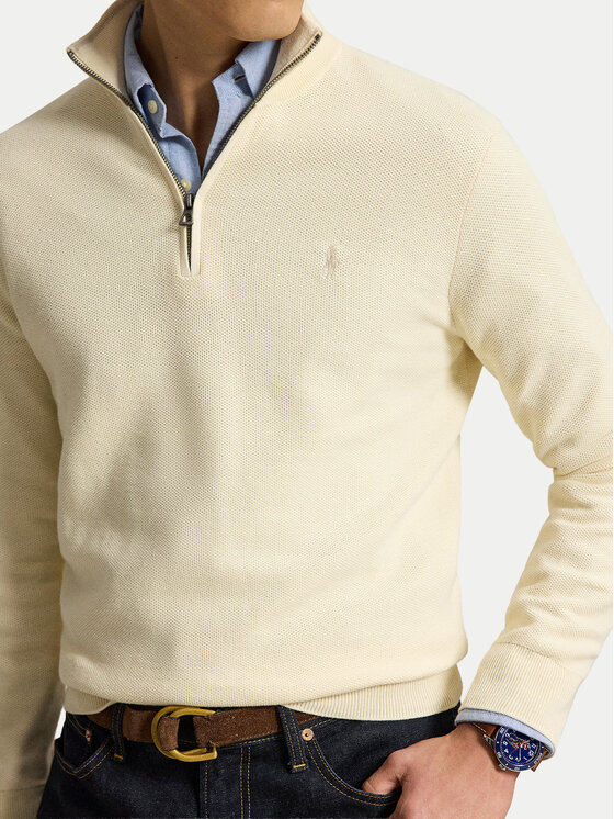 Polo Ralph Lauren Polo Ralph Lauren Пуловер 710B18060011 Кремав Regular Fit