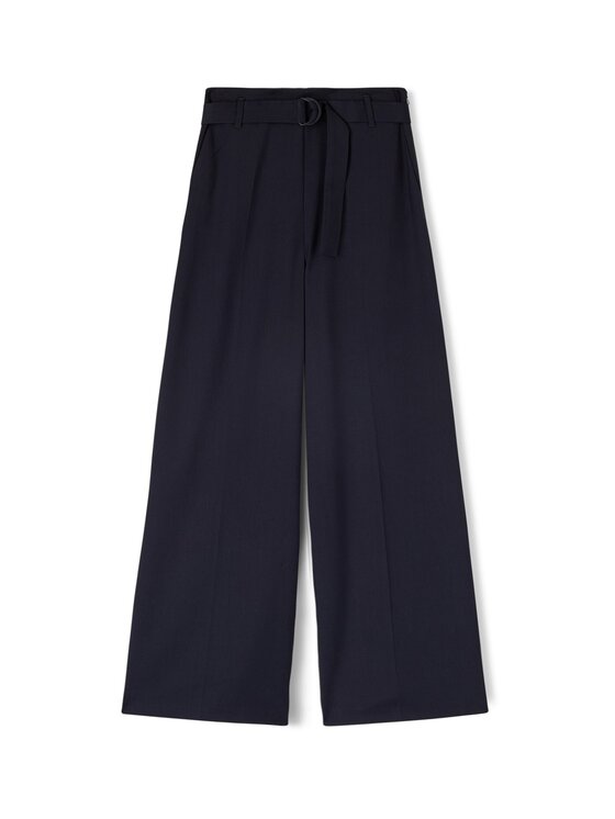 Motivi Motivi Pantaloni di tessuto P04EQ004801N034 Blu Over Fit