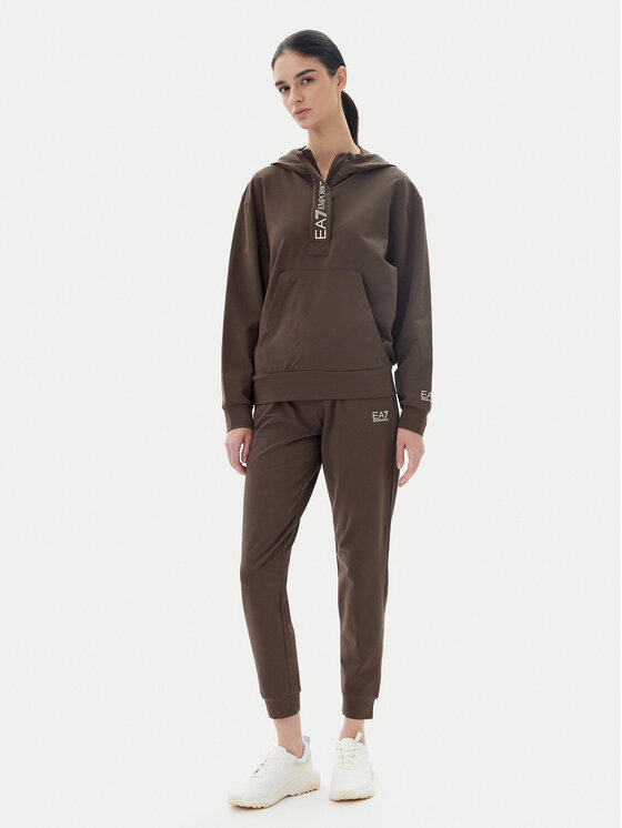 EA7 Emporio Armani EA7 Emporio Armani Trenirka 7W000117 AF13135 U6139 Rjava Regular Fit