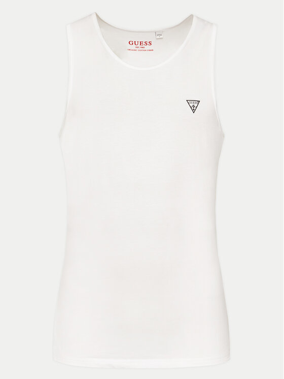 Guess Guess 2er-Set Tank-Tops U97G15 KCD31 Weiß Regular Fit