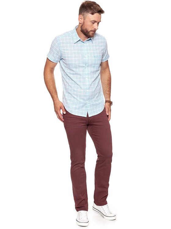 Wrangler Wrangler Camicia SS 1PKT SHIRT Bianco Slim Fit