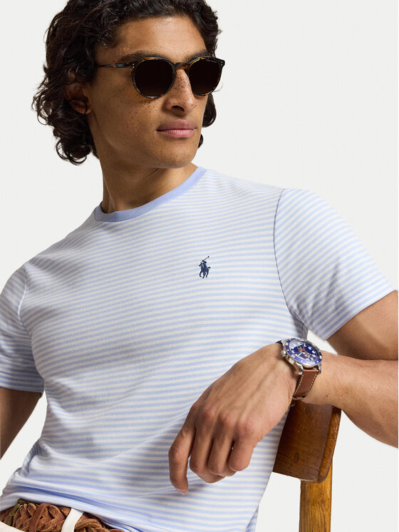Polo Ralph Lauren Polo Ralph Lauren T-shirt 710944811501 Svijetlo plava Regular Fit
