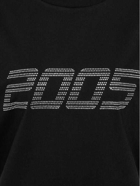 2005 2005 Tricou Unisex Signature Tee Negru Relaxed Fit