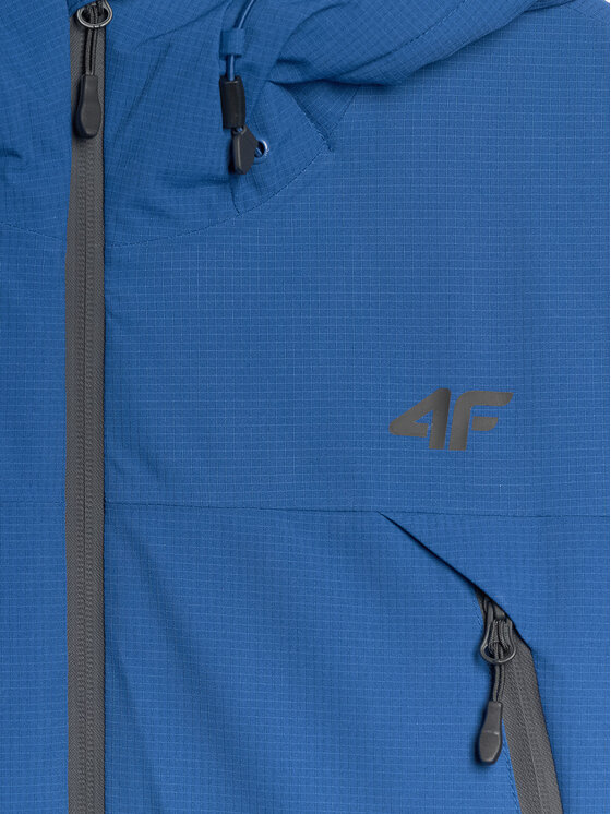 4F 4F Kurtka przejściowa URBAN COMMUTER Niebieski Regular Fit