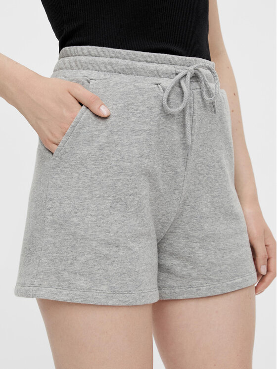 Pieces Pieces Sportshorts Chilli Summer 17118868 Grau Regular Fit
