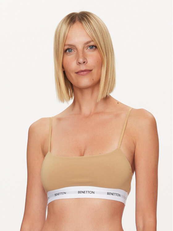United Colors Of Benetton United Colors Of Benetton Бюстгальтер-топ 3OP81R00Q Бежевий