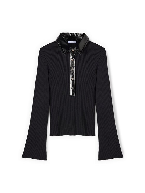 Motivi Motivi Cardigan M462W003562N033 Nero Slim Fit