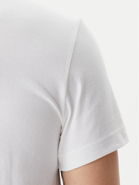 Calvin Klein Calvin Klein T-Shirt Satin Bonded Logo K10K114162 Bílá Regular Fit
