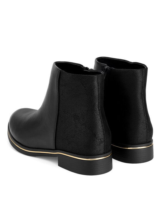 Clara Barson Clara Barson Botki WS6517-01 Czarny