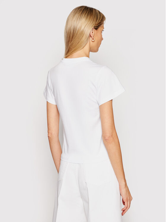 T-shirt Organic Single 2221JTS002507A Bianco