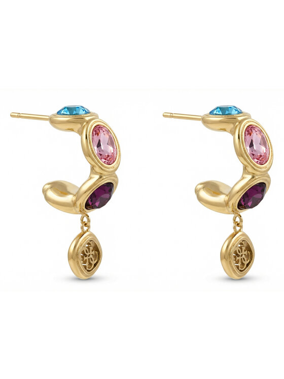 Guess Náušnice JUBE05 571JW Zlatá