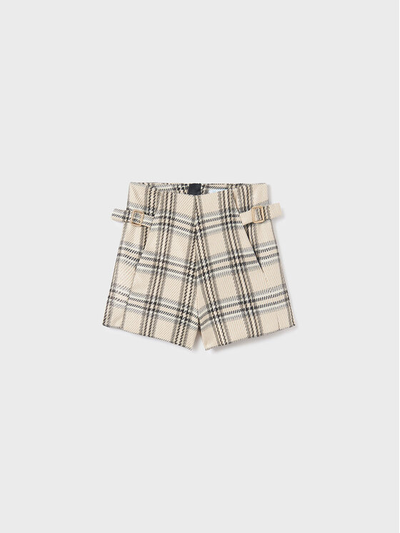Abel & Lula Abel & Lula Шорти от плат 5.761 Екрю Regular Fit