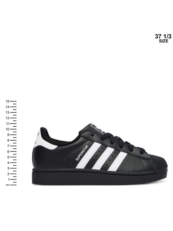 adidas adidas Sneakersy Superstar II J JH9977 Czarny