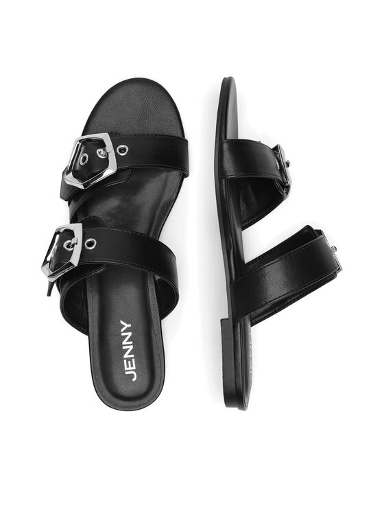 JENNY JENNY Klapki CD24016-1 Czarny