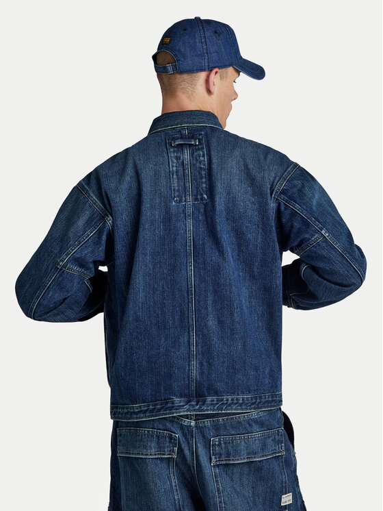 G-Star Raw G-Star Raw Geacă de blugi Utility D24330-D577-G334 Albastru Regular Fit