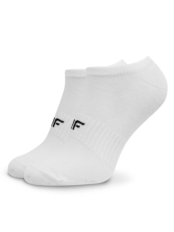 4F 4F Kotníkové ponožky 4FWMM00USOCM277 Bílá