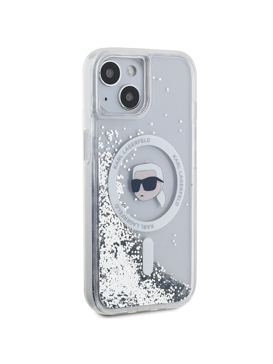 KARL LAGERFELD KARL LAGERFELD Etui na telefon Apple iPhone 15 Przezroczysty