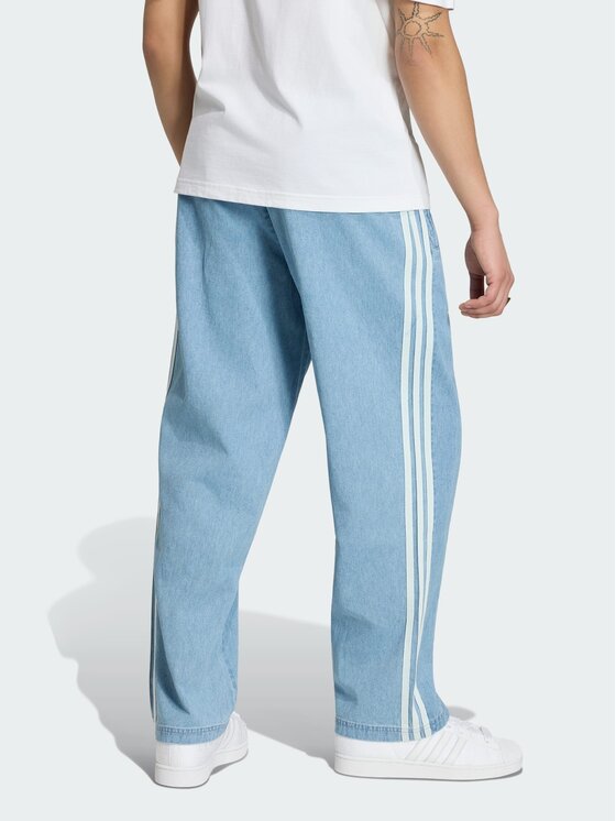 adidas adidas Spodnie dresowe 161805 Niebieski jasny Loose Fit
