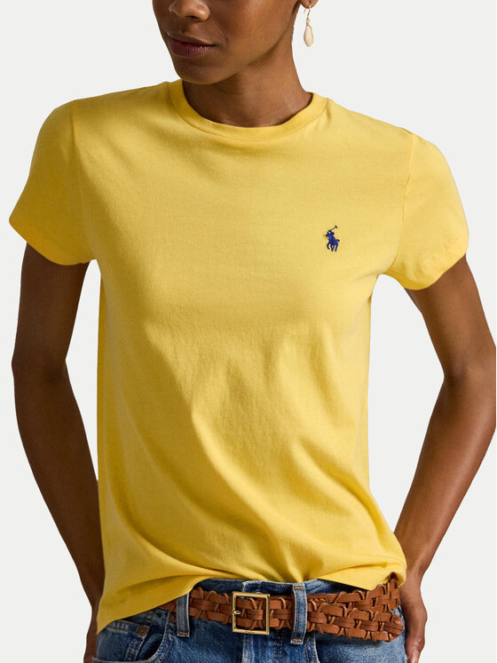 Polo Ralph Lauren Polo Ralph Lauren T-shirt 211B14605017 Giallo Classic Fit