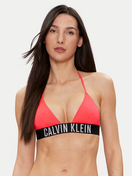 Calvin Klein Swimwear Bikini augšdaļa KW0KW02666 Rozā