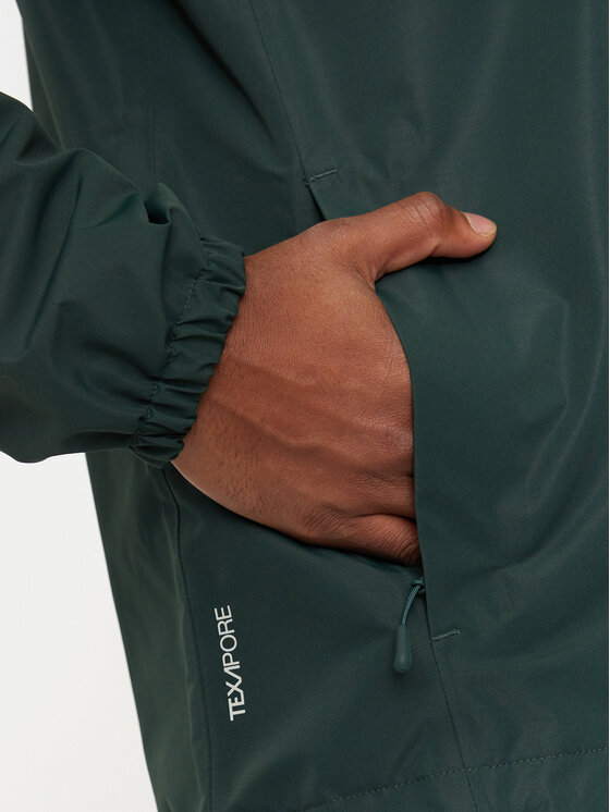 Jack Wolfskin Jack Wolfskin Vodootporna jakna Stormy Point 2l 1111142 Zelena Regular Fit
