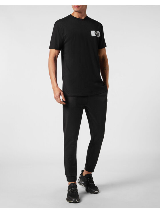 Plein Sport Plein Sport T-Shirt 3371 Czarny Regular Fit