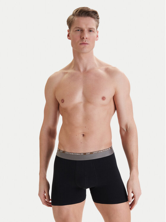 Cristiano Ronaldo CR7 Cristiano Ronaldo CR7 Boxershorts-Set 8100-49 Schwarz