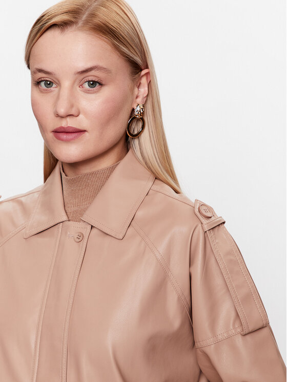 DKNY DKNY Μπόμπερ μπουφάν P3ACTR28 Μπεζ