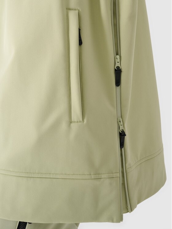 4F 4F Felpa tecnica 4FWAW24TSOFF289-44S Verde Regular Fit