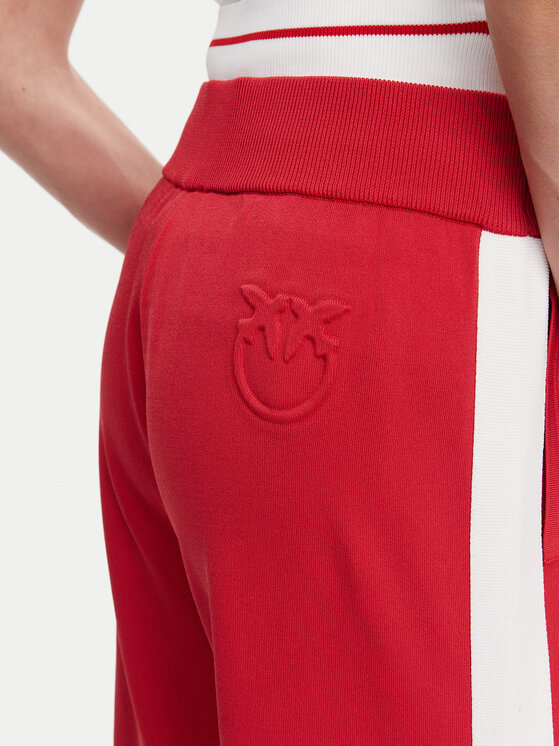 PINKO PINKO Pantaloni trening Marsicano 104888 A2FQ Roșu Regular Fit