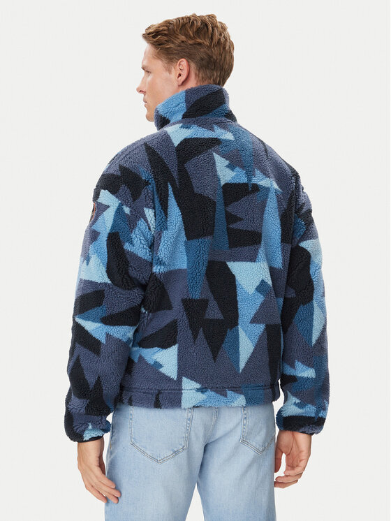 Napapijri Napapijri Fliis T-Fleeve Fz NP0A8AO4 Tumesinine Loose Fit