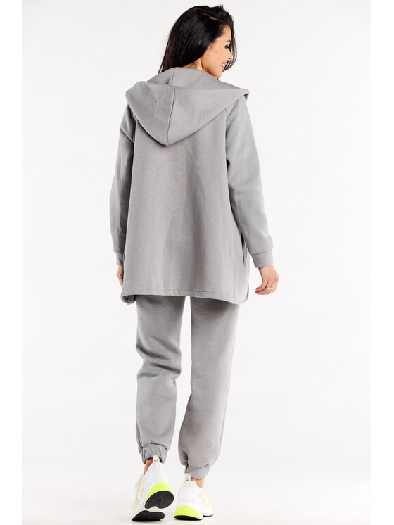 Infinite You Infinite You Mikina M327 Šedá Basic Fit