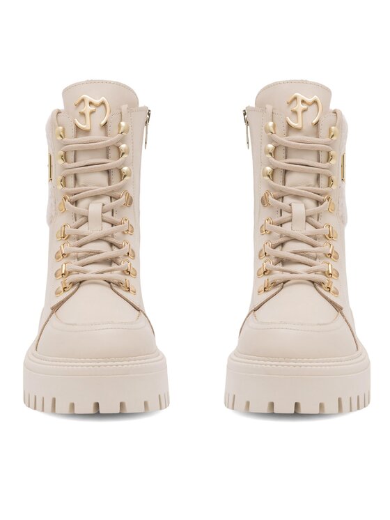 Eva Minge Eva Minge Schnürstiefeletten AGNITA-4050 Beige