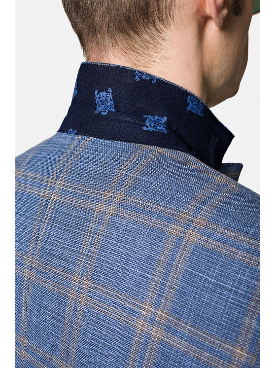Lancerto Lancerto Marynarka Florence MA131123000016.NIEBIESKI Niebieski Slim Fit