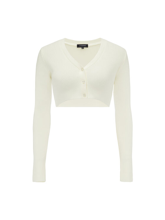 La Mania La Mania Cardigan STORY Écru Active Fit