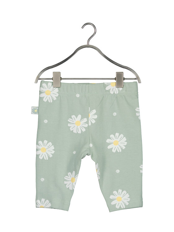 Blue Seven Blue Seven Komplektas: palaidinė ir tamprės 422175 X Žalia Regular Fit