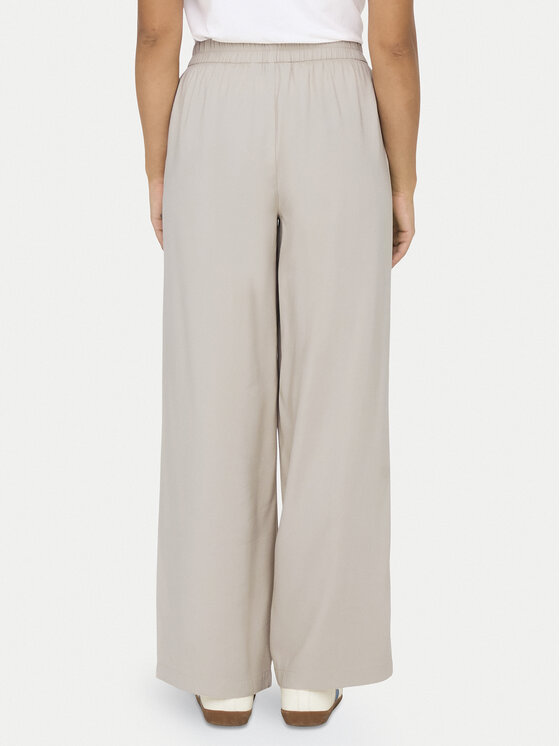 ONLY ONLY Medžiaginės kelnės Aris 15337956 Smėlio Straight Fit